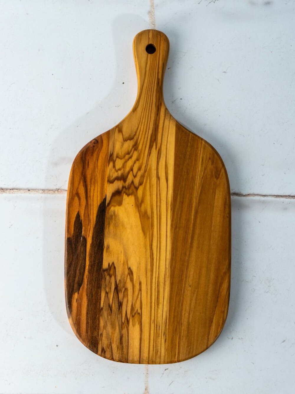 Small Weathered Oak Wood Cutting Board